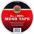 Merit Pro 735 2 x 300 ft Mesh Tape White 652270007359